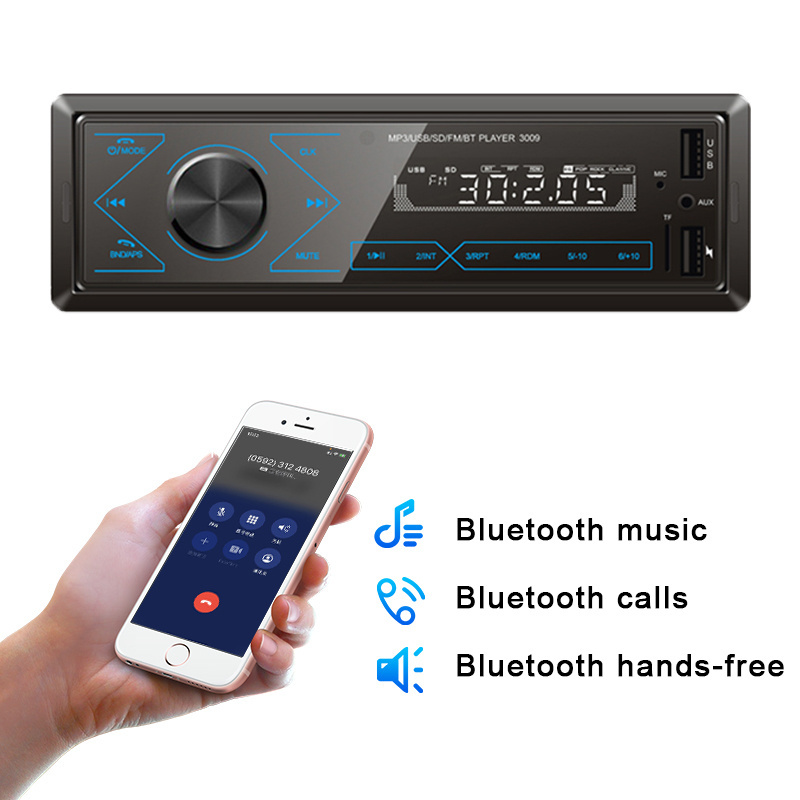 Universal Auto Radio Car player music Android  Radio 1 Din Carplay Car Stereo Radio Bt Fm Audio Mp3