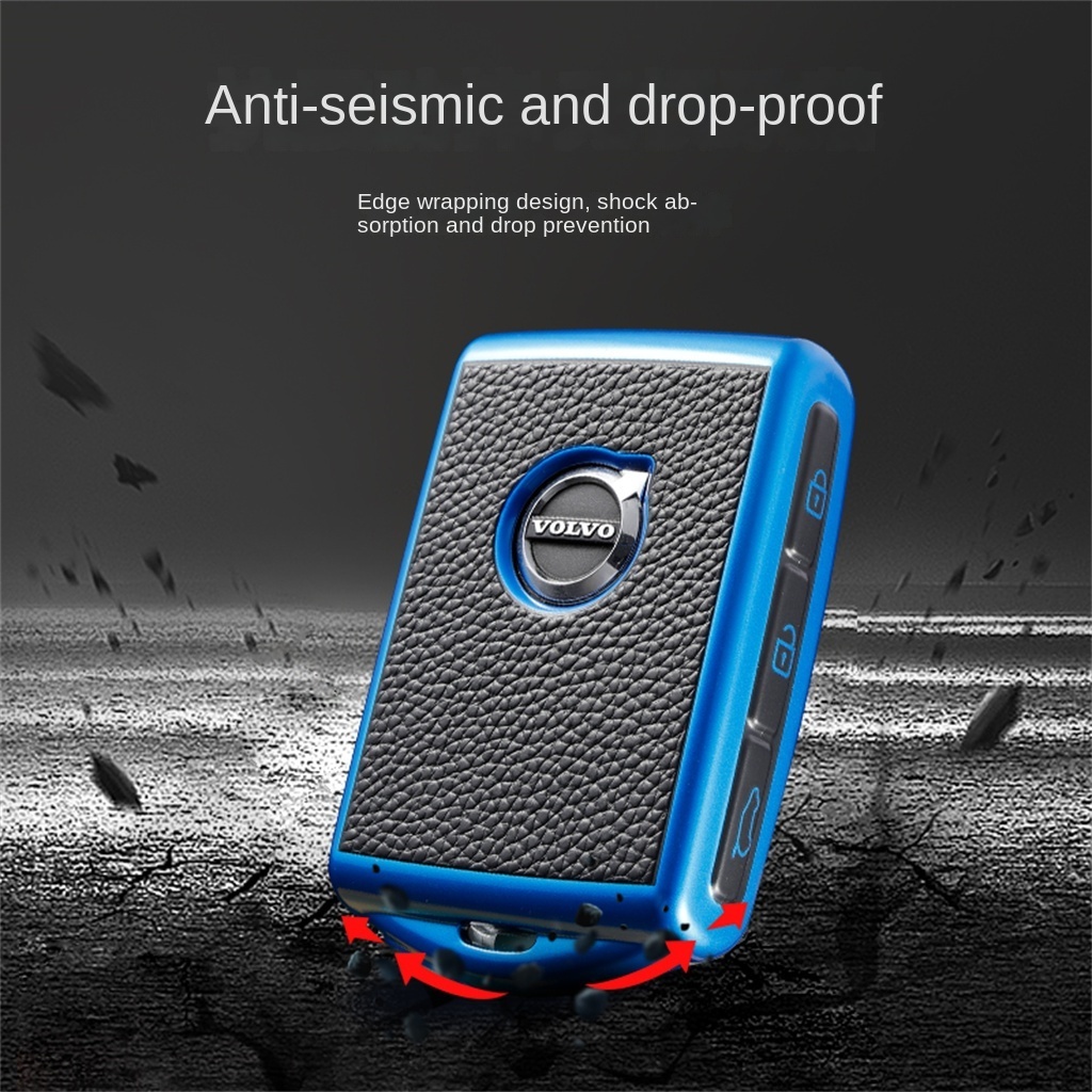 Car Key Case Cover Shenzhen TPU Holder Leather Case Box Accessories Keychain For Volvo A XC60 XC90 2022s60 s901