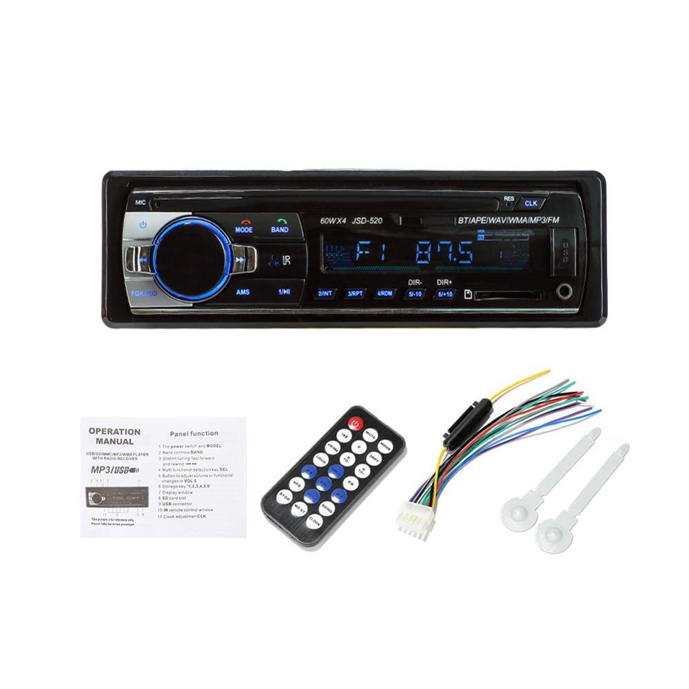 CL-520BT Car Audio Stereo 1Din Big Power with  FM Radio Car MP3