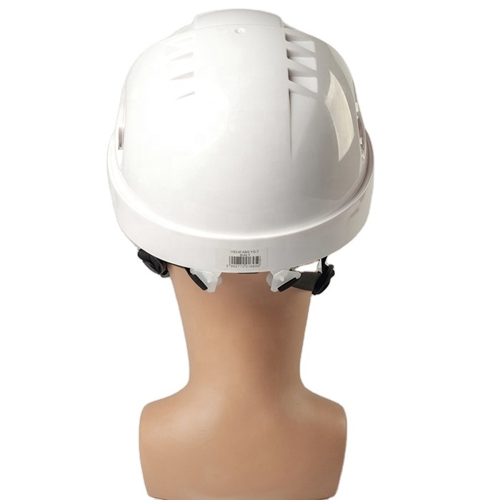 Safety helmet chin strap for construction