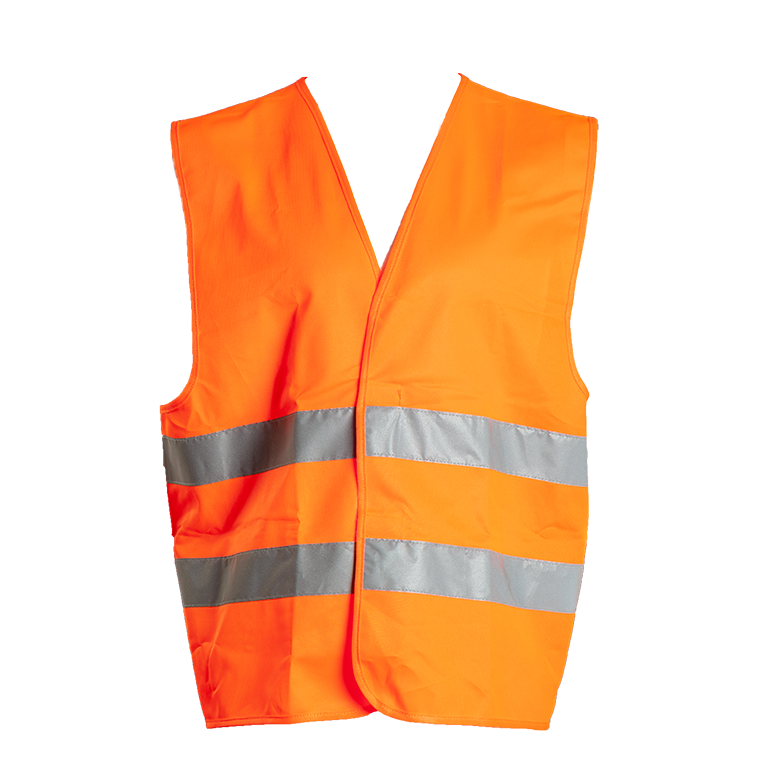 Hi Vis Reflective Safety Vest Security Construction Reflective Veat Workwear 100% Polyester Safety Vest With Reflective Tape