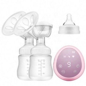 Electronic Bpa Free 180ml Pink Liquid Silicone Milk Baby & Products Feeding Supplies Popular Nurse Efficient Breast Pump