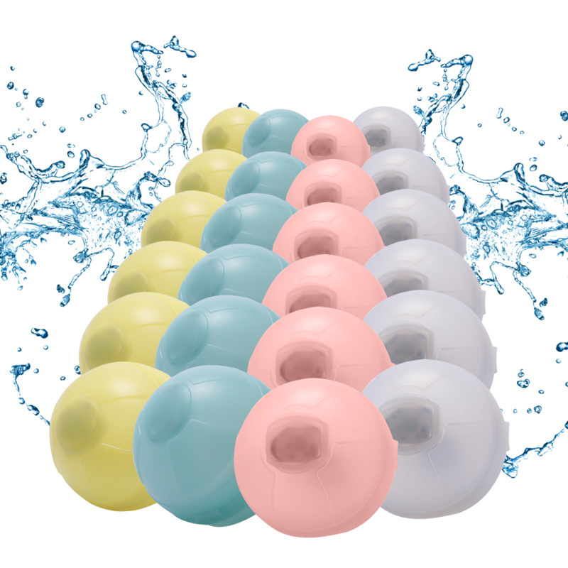 2024 outdoor toys new magic self sealing water bomb splash balls reusable water balloons reusable water balloon