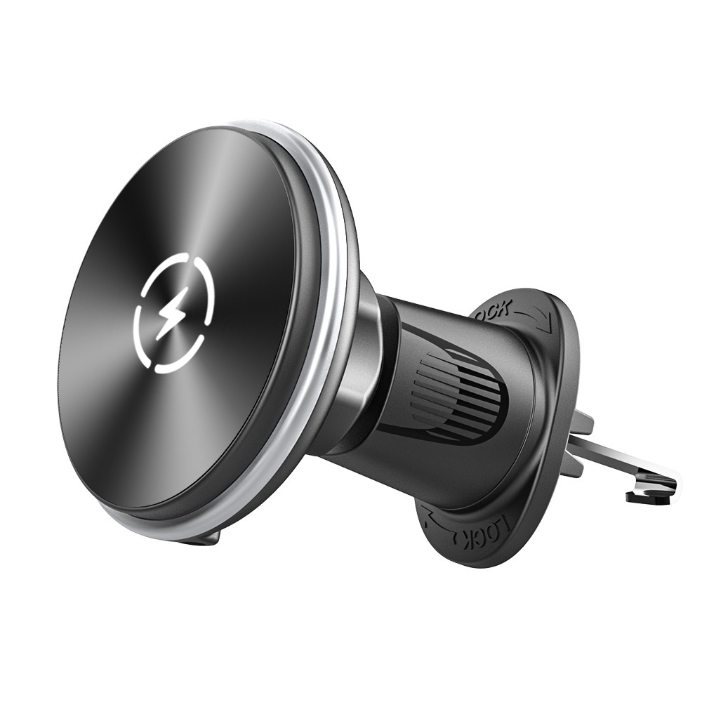 15W Magnetic Car Mount Wireless Car Charger Magnetic Mobile Phone Holder Strong Car Phone Holder