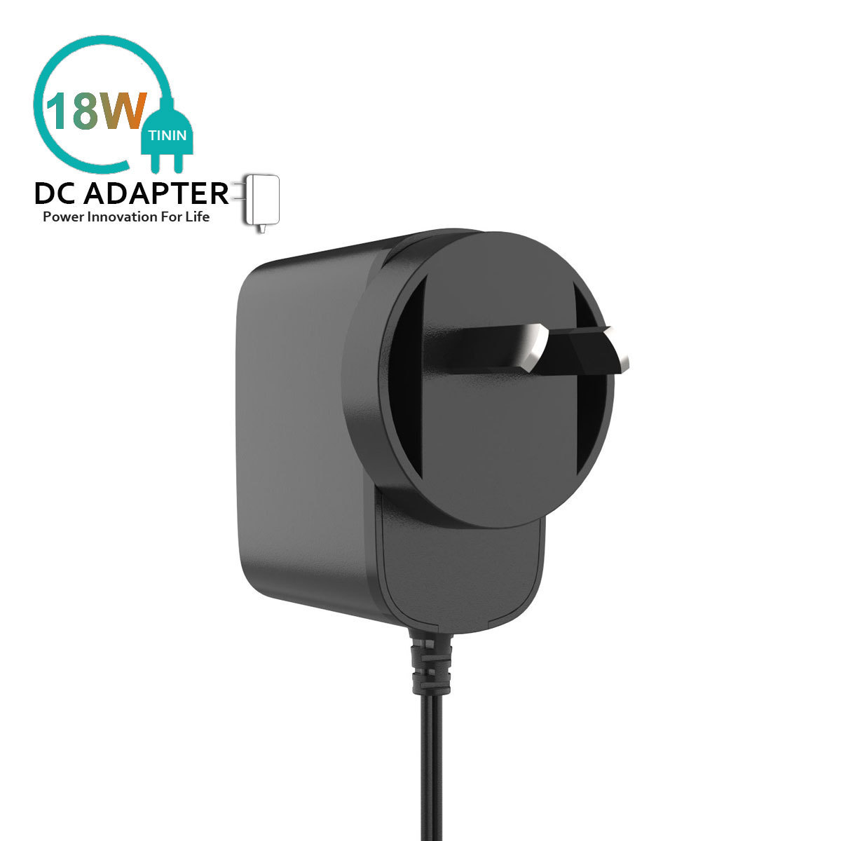 12V 1A Power Supply Adapter Tianyin 1500mA 18W AC/DC Adapter 18W AC Switching Adapter Slim Design DC 12V Charger for CCTV Camera