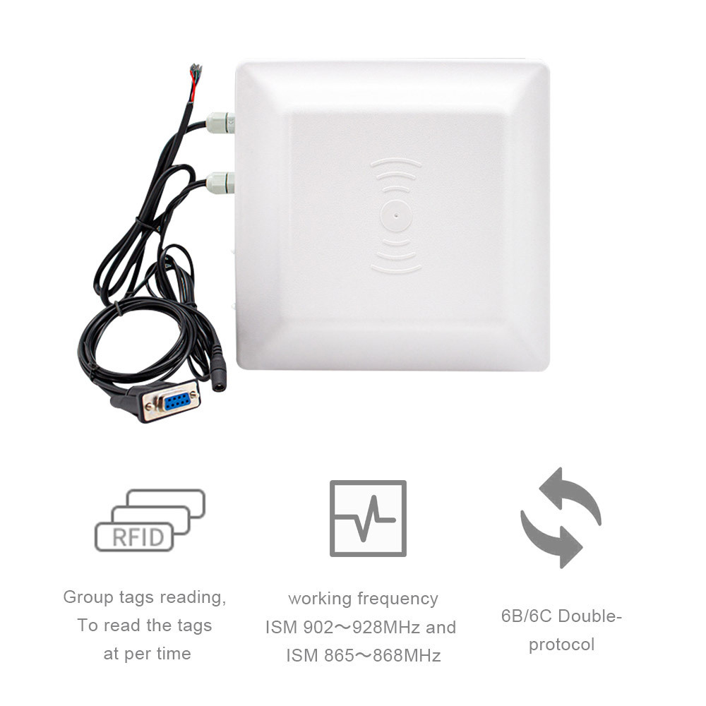 TIMMY Waterproof Parking gate vehicle access control reader 8 Meter  Long Range  RFID UHF tag Reader