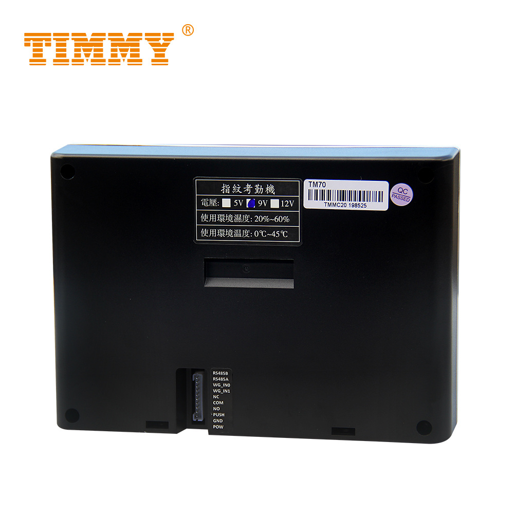 TIMMY Fingerprint 3G 4G Time Attendance Wireless Biometric Attendance Device With GSM