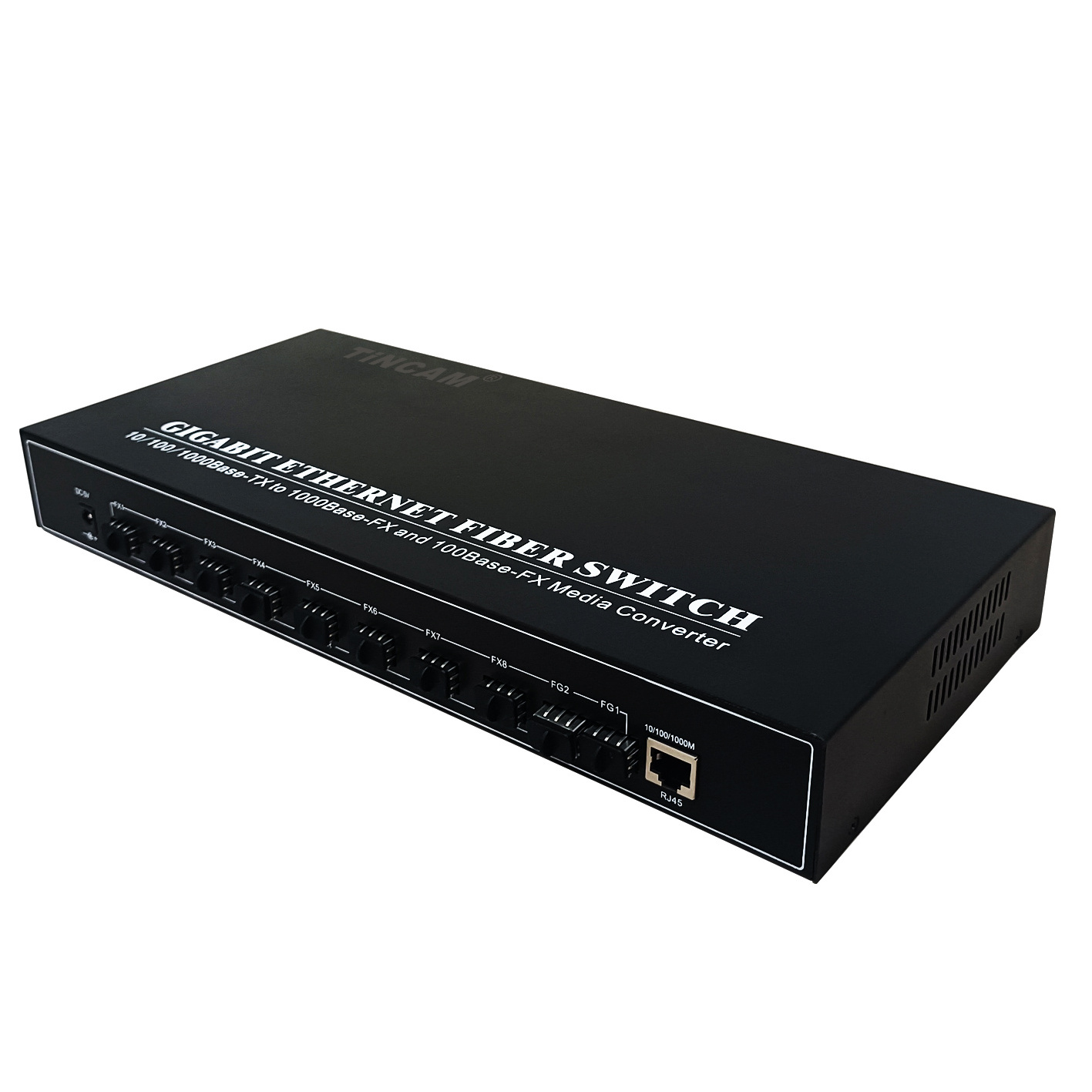 TiNCAM Ethernet Switch 8*100M SFP+2*Giga SFP+1*Giga RJ45 Port Network Switch Ethernet Switcher LAN Switching Media Converter