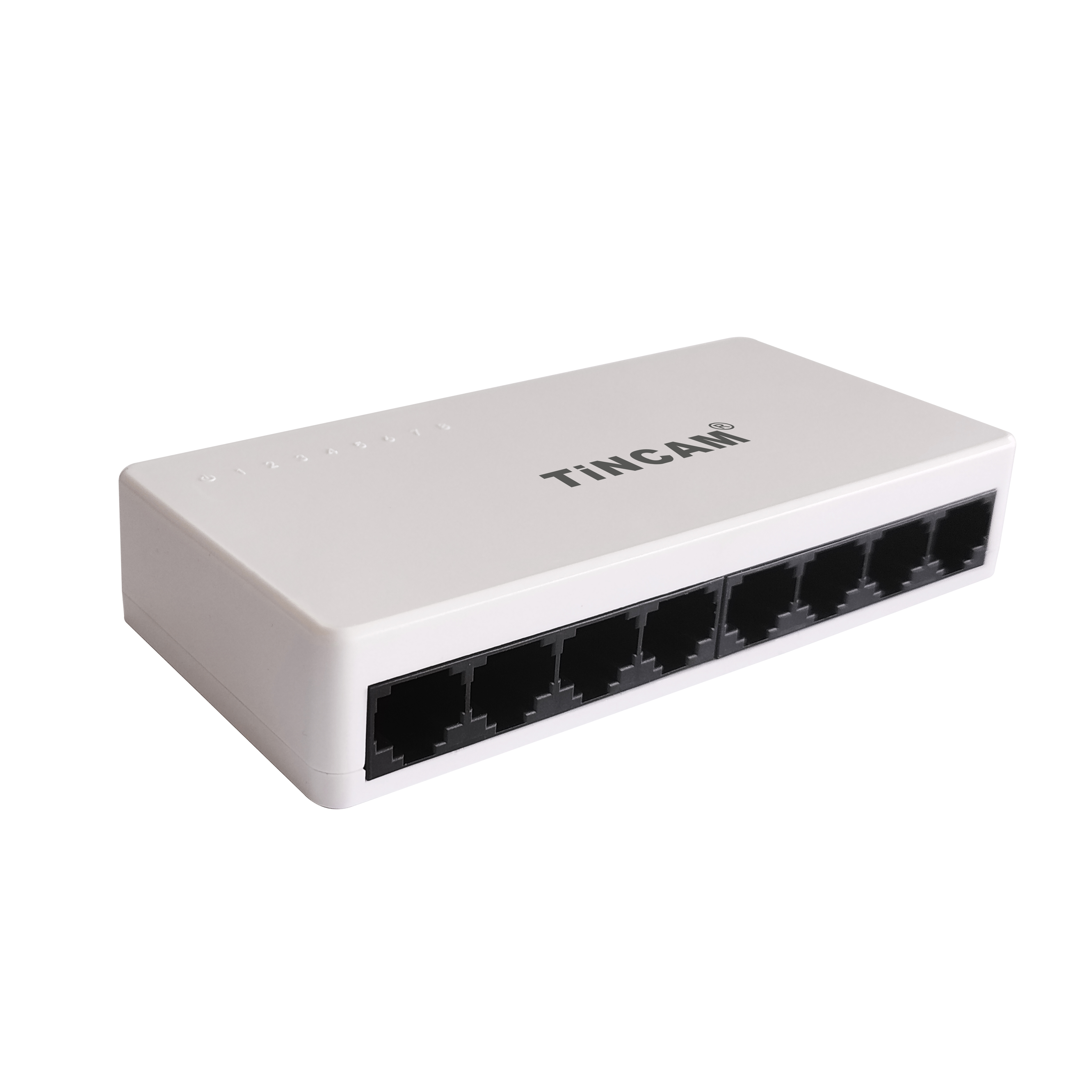 TINCAM 8 Port network switches 10/100Mbps Ethernet switch Fast Ethernet RJ45  LAN Switching Factory Supply