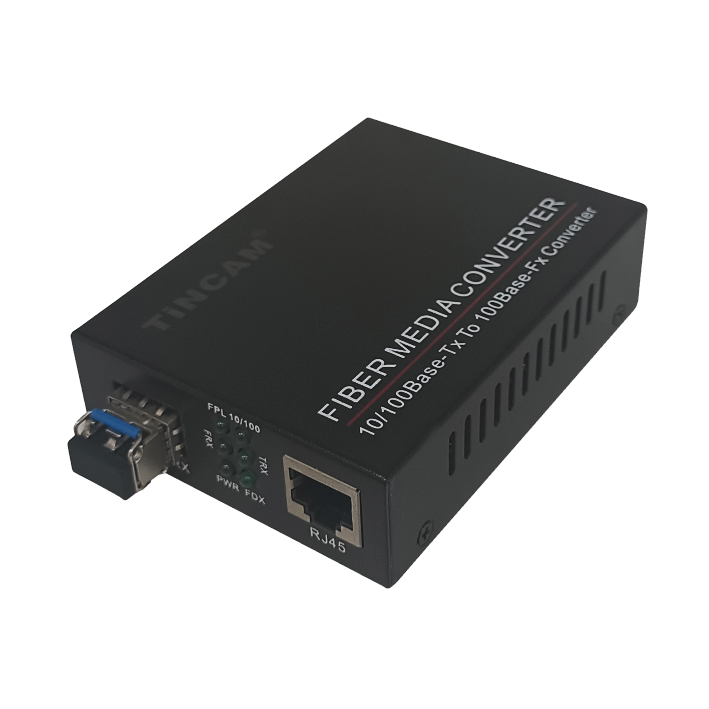 TiNCAM Media Converter 10/100 Base-Tx To 100 Base-LX With SFP Port Communication Equipment Fiber Optic Ethernet Switch