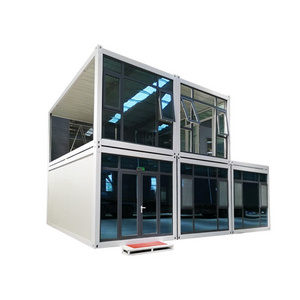 Soundproof Glass Office Container Homes Mobile Expandable Portable Modular  Prefabricated Container House