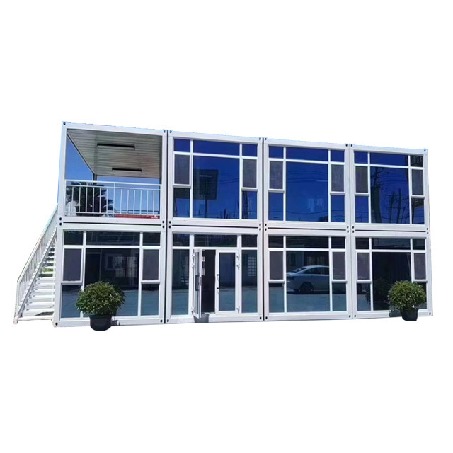 Soundproof Glass Office Container Homes Mobile Expandable Portable Modular  Prefabricated Container House