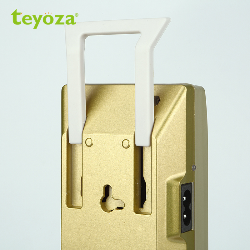 teyoza Wall Mounted Portable Battery backup LED  Emergency Lamp camping handle Light