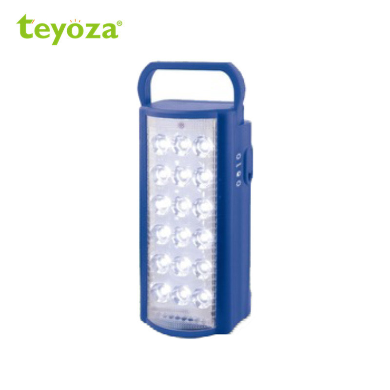 Teyoza outdoor indoor solar rechargeable led lamp portable working light with power bank