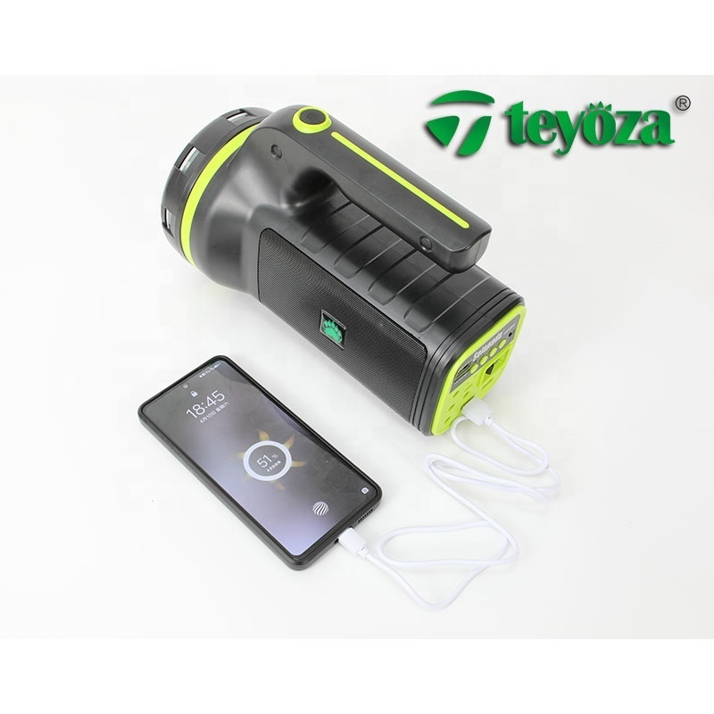 teyoza portable camping lantern rechargeable led emergency light lamp