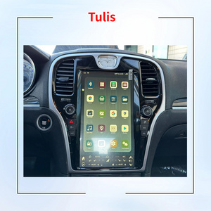 Tulis 13.6" Android 12 Tesla Style Vertical Screen Navigation Radio for Chrysler 300 300C 300S 2011 - 2023 DVD Player Carplay