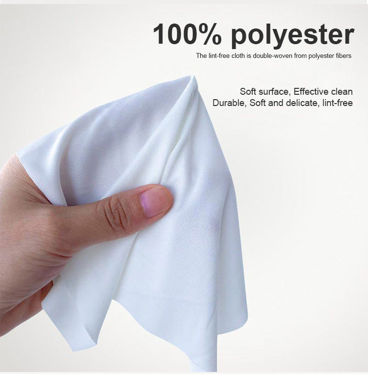 Class 100 Lint Free Polyester Nonwoven Clean room Cleaning Wipers M-3 Cleanroom Wiper