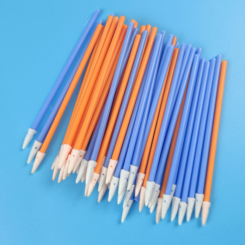 100ppi Polyurethane Foam  750 Sharp Point Cleaning Electronic Foam Swab Dust Free Foam stick