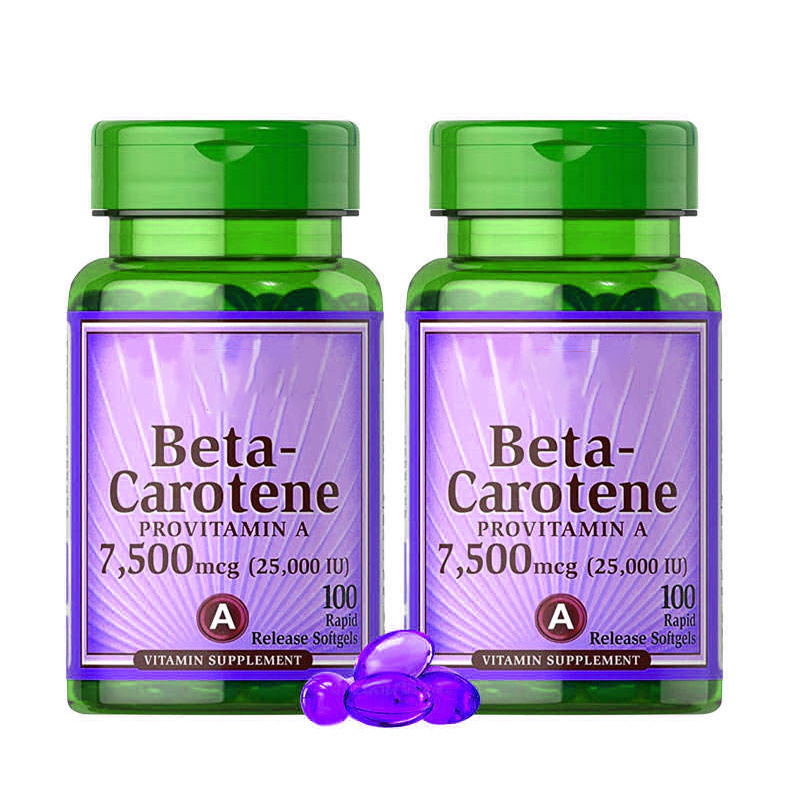 Essential Nutrition supplements Essential Nutrition Beta Carotene for Immune and Eye Health 100 Softgels capsules