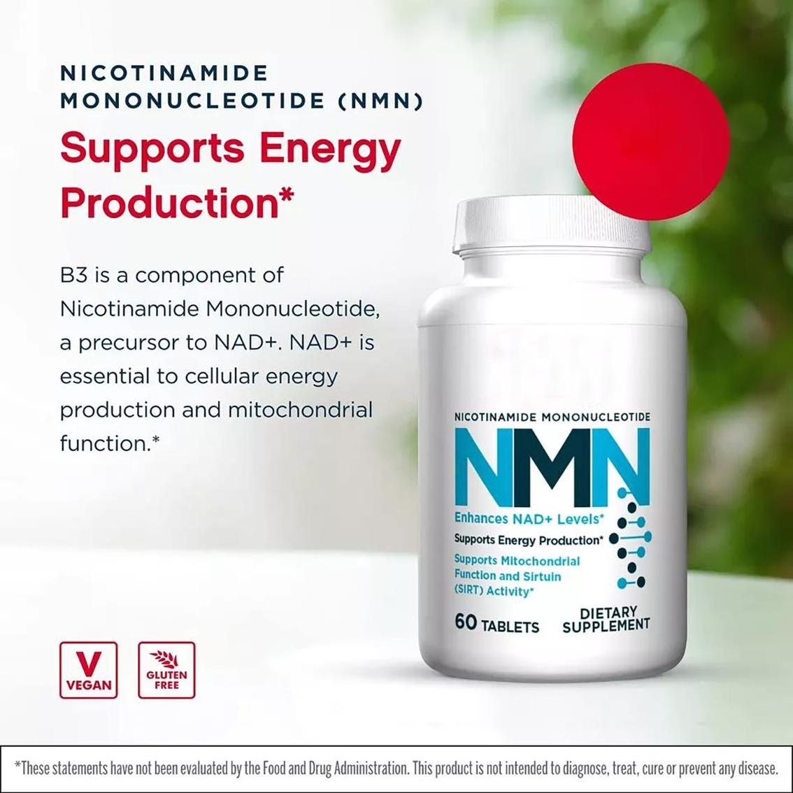 Private Label Antiaging NMN Pills Resveratrol Su Anti-Aging Health 500 mg NMN Supplements Capsules