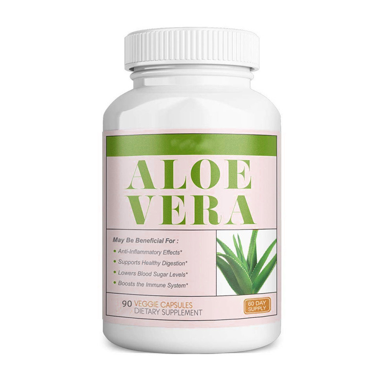 Health supplement natural aloe vera power extract diet pills Aloe capsules weight loss pills slimming