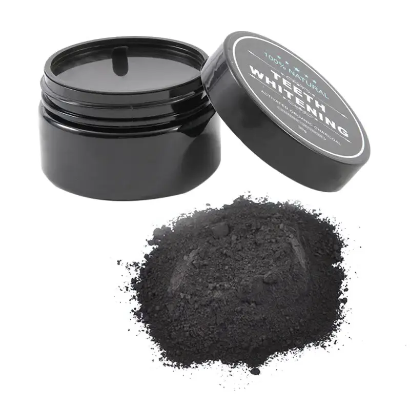 100% Organic Coconut Activated Charcoal Natural Teeth Whitening Powder Dental 30g