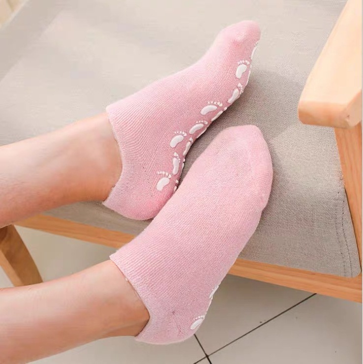 2023 Hot Sale Softening Dry Cracked Feet Skins Gel SPA Socks Soft Moisturizing Gel Moisturizing Socks Gloves