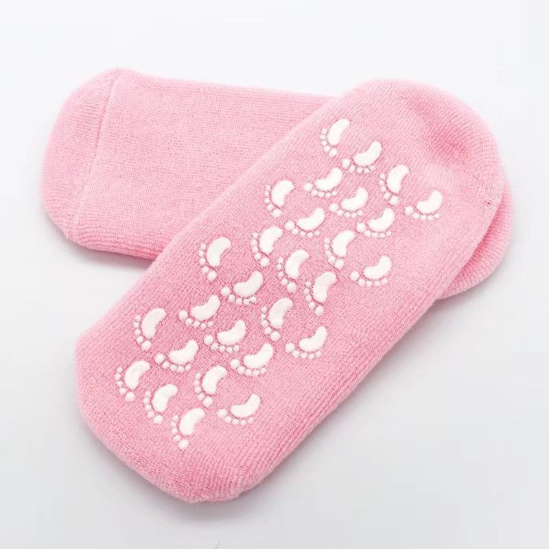 2023 Hot Sale Softening Dry Cracked Feet Skins Gel SPA Socks Soft Moisturizing Gel Moisturizing Socks Gloves