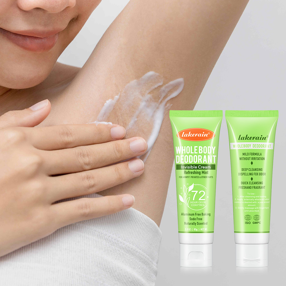 85g Whole Body Deodorant Cream Underarm Body Odor Removal Permanent Antiperspirant For Women Men Long Lasting Scent Elimination