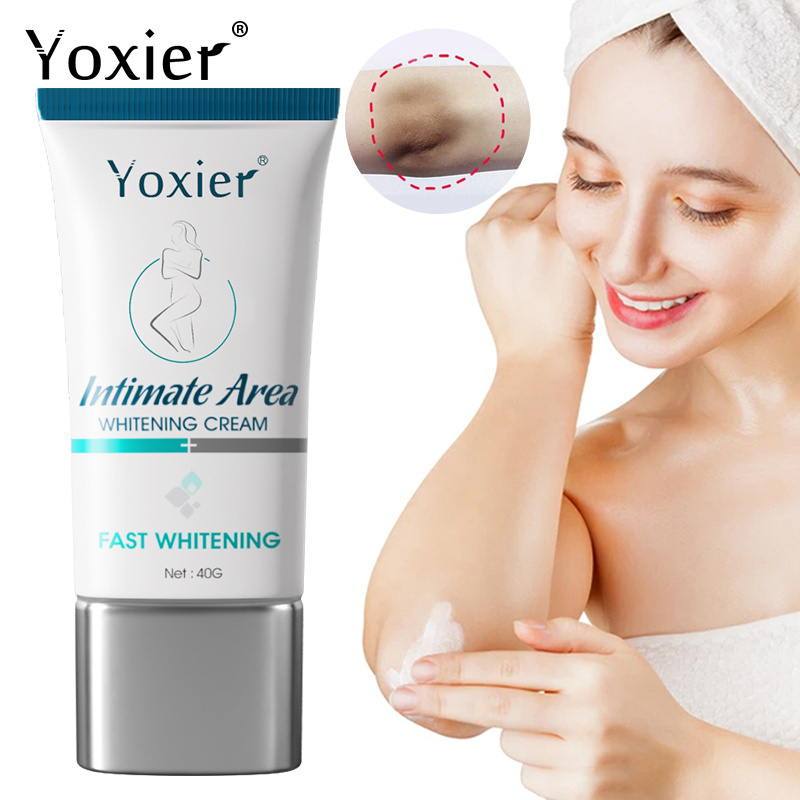 Yoxier Intimate Area Whitening Cream Women Private Part Whitening Vagina Neck Underarm Whitening Milk Lotion Whitening Skin Care