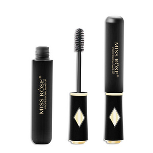 MISS ROSE 3D Mascara Lengthening Black Lash Eyelash Extension Eye Lashes Brush Beauty Makeup Long-wearing Gold Color Mascara