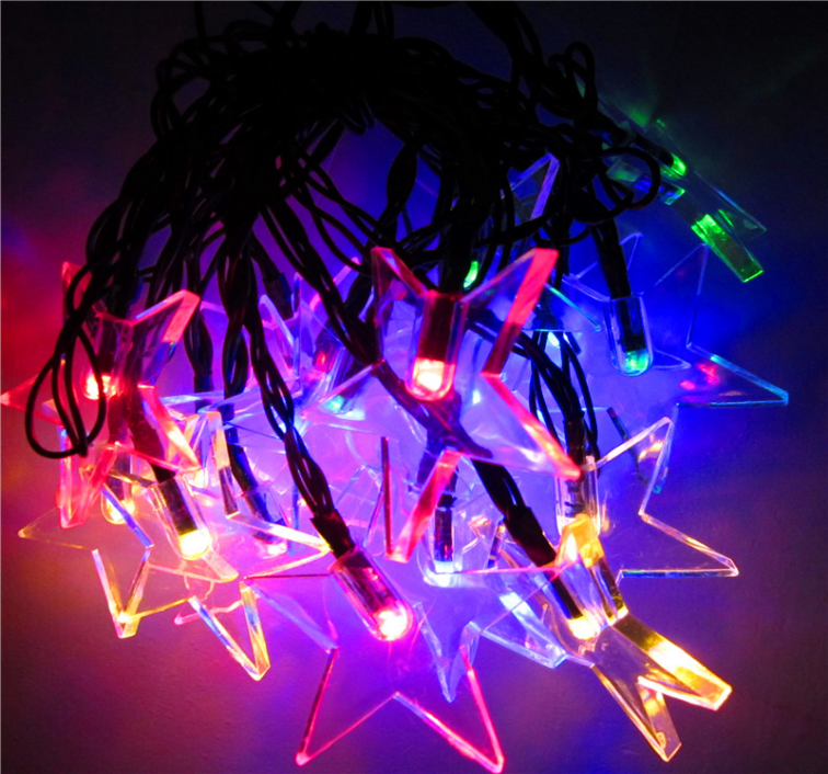 Elegant smart LED light christmas tree decoration lights