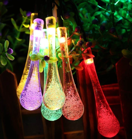 Elegant smart LED light christmas tree decoration lights