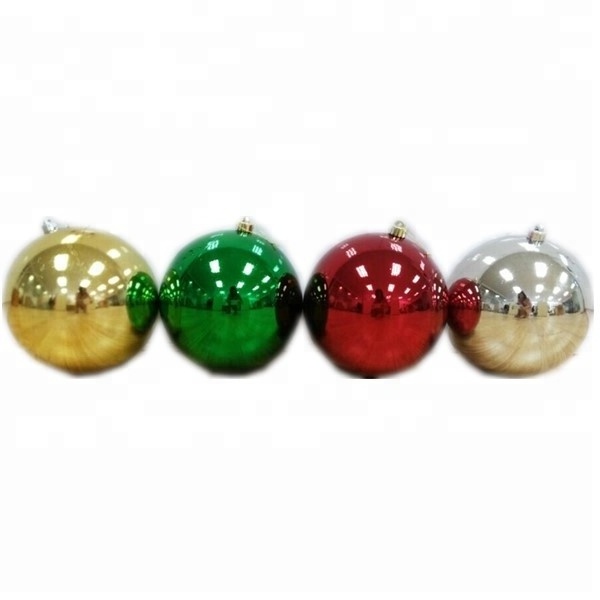 High Quality 20 cm 25 cm 30 cm Large Plastic Hanging Baubles