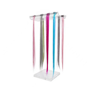 Wholesale Hair Extension Display Stand Acrylic Hair Hair Extension Holder Rack