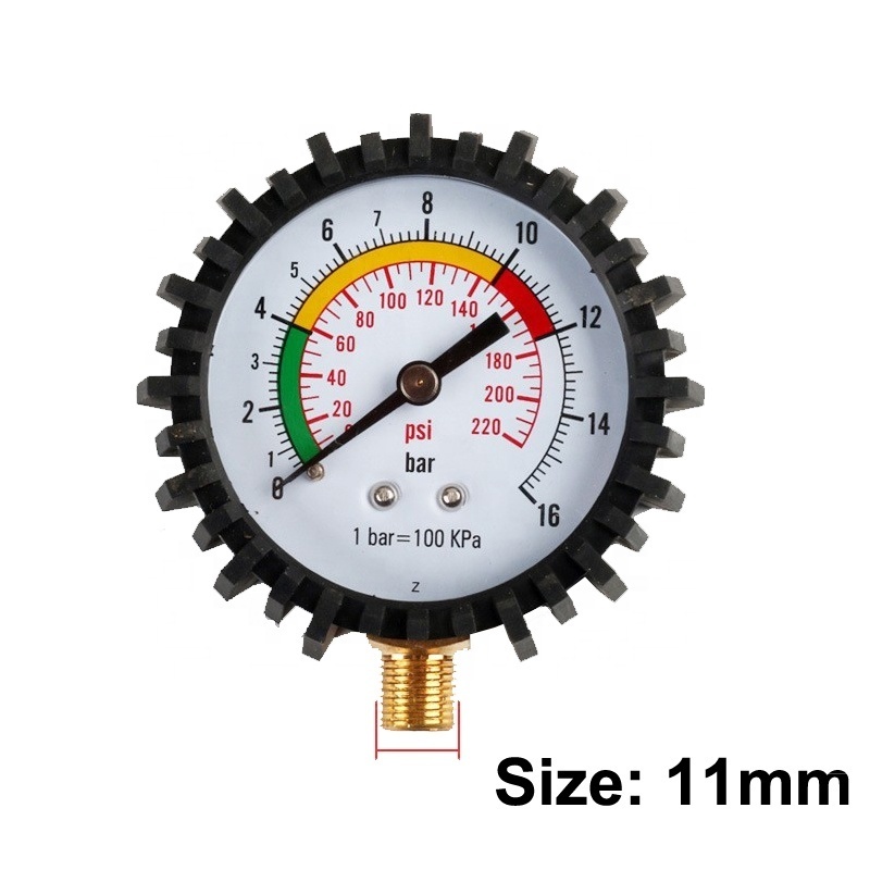 11-13mm High Accuracy 0-200PSI Digital Tyre Tire Air Pressure Gauge LCD Manometer Pressure Gauge Bus Truck Motorcycle Fast Check