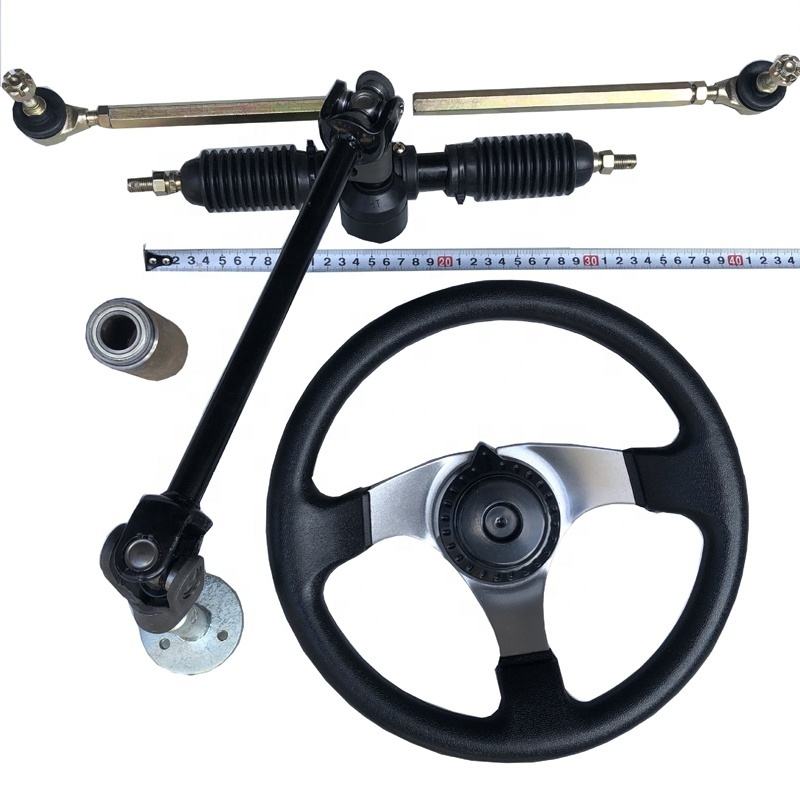 320mm Refit Steering Wheel Assembly Kit For Go Kart Karting Cart ATV Quad Dirt Pit Bike Parts electric motorcycle