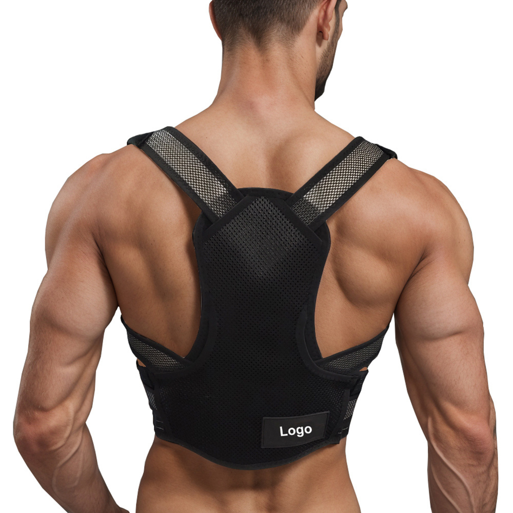 Adjustable Men Women Posture Corrector Support Upper Lower Lumbar Scoliosis Back Brace