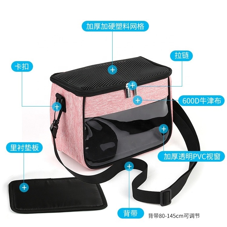 Portable Outgoing Pet Carrier Sling Travel Handbags Squirrels Hamsters Rabbits Guinea Pigs Pet Small Animals Carrier Bag