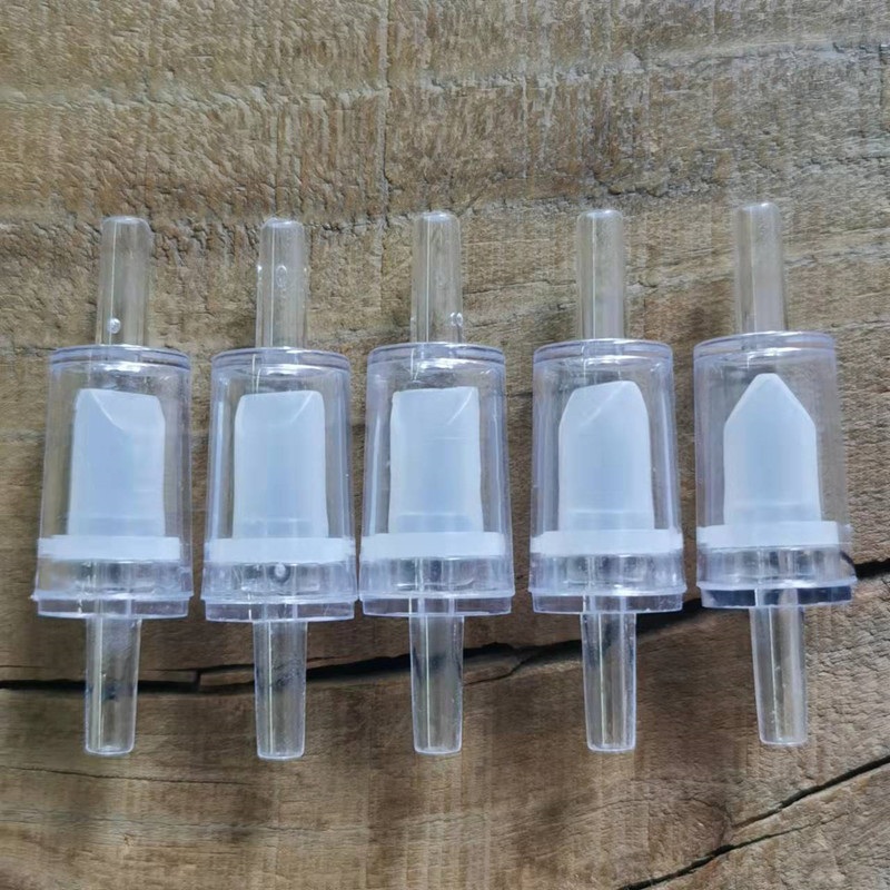 Aquarium Air Pump Check Valves Plastic One Way Non-Return Check Valve for Fish Tank