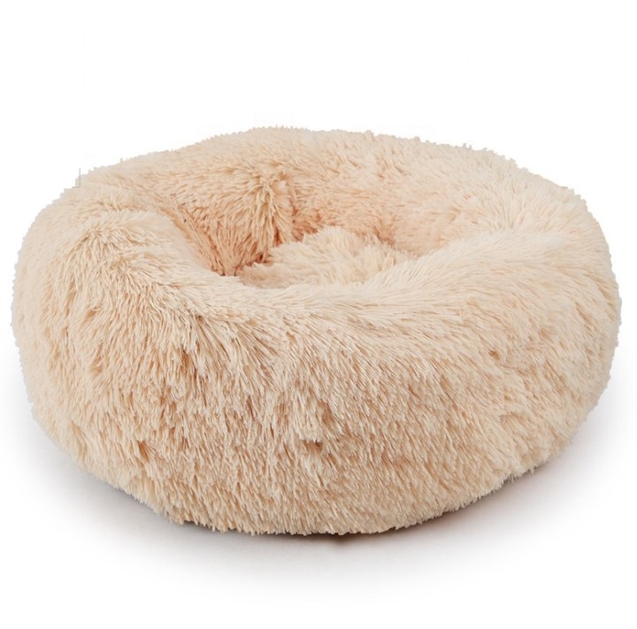 Round cat pet bed plush pet bed winter autumn warm cat house