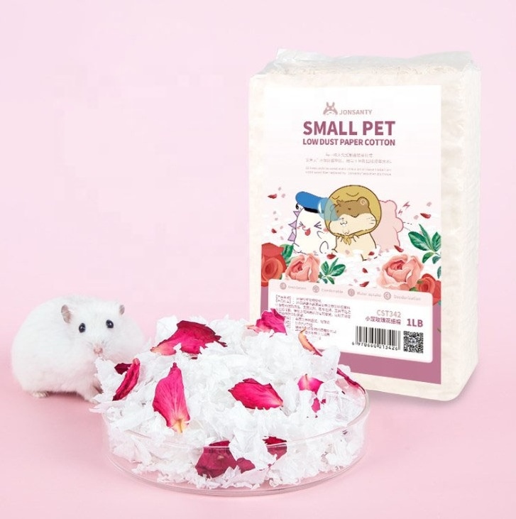 Pet natural paper pet based bedding hamster pellets / bedding paper