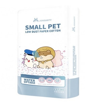 Small animal bedding no dust no fade pet paper pet based bedding hamster pellets / bedding paper