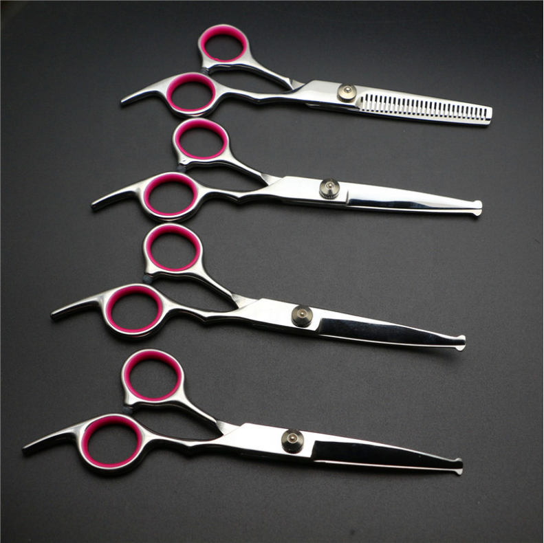 Scissors Professional Durable Cutting Shears Hair Comb Pet Grooming Scissors Set With Comb pet grooming kit