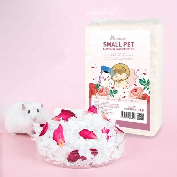 Small animal bedding no dust no fade pet paper pet based bedding hamster pellets / bedding paper