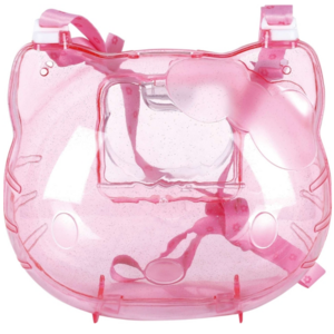 Small Pet Hamster Outside Cage Clear Cage For Hamster Travel Carrier.