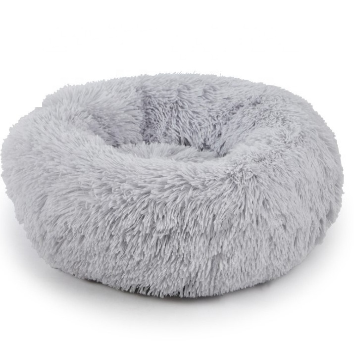 Round cat pet bed plush pet bed winter autumn warm cat house