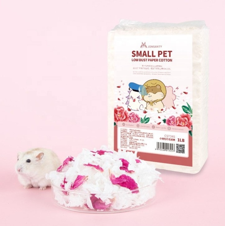 Pet natural paper pet based bedding hamster pellets / bedding paper