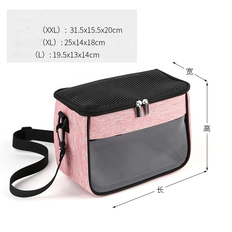 Portable Outgoing Pet Carrier Sling Travel Handbags Squirrels Hamsters Rabbits Guinea Pigs Pet Small Animals Carrier Bag