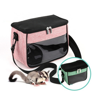 Portable Outgoing Pet Carrier Sling Travel Handbags Squirrels Hamsters Rabbits Guinea Pigs Pet Small Animals Carrier Bag